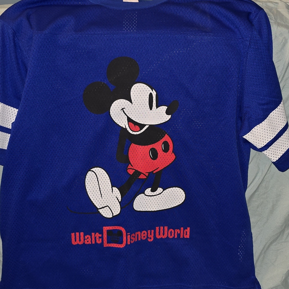 Disney Blue Mickey Mouse Jersey